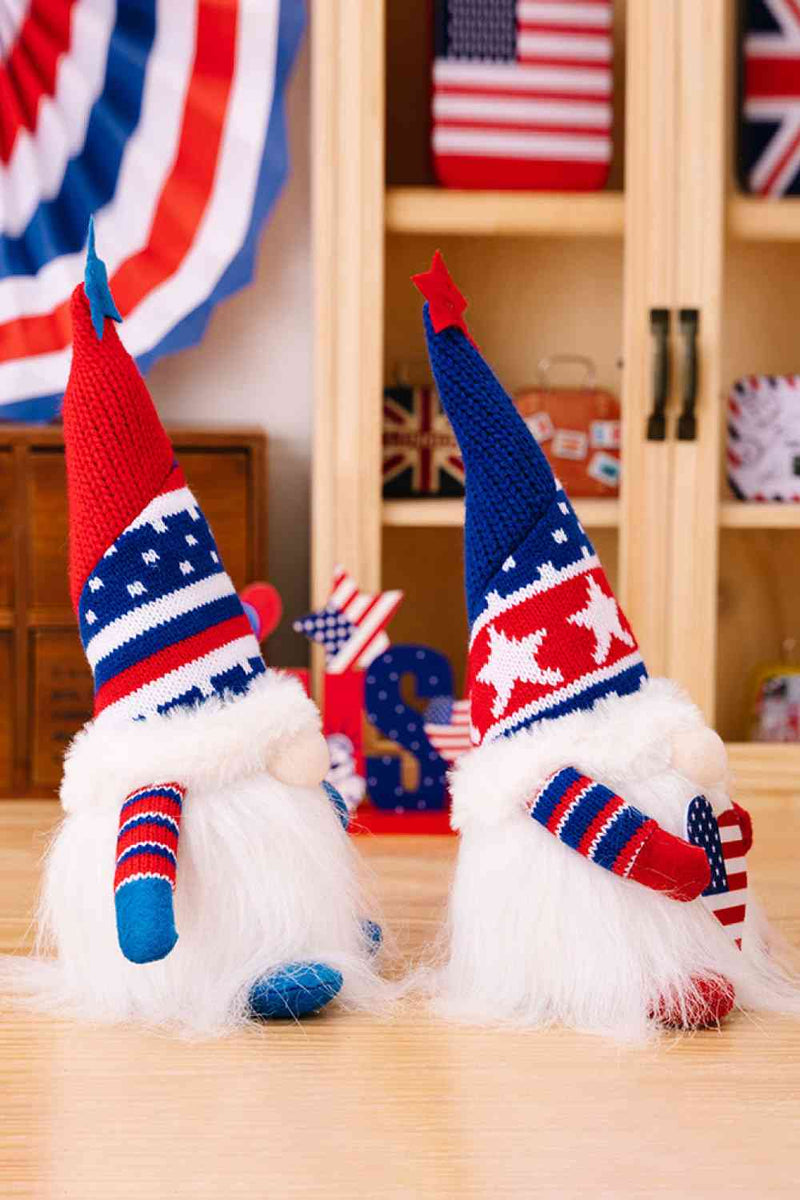 2-Piece Independence Day Knit Decor Gnomes - ReesENT