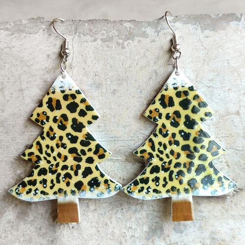 Christmas Themed Acrylic Dangle Earrings - ReesENT