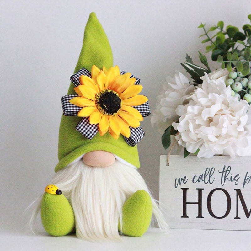 Gnome Bumble bee gnome Summer decor - ReesENT