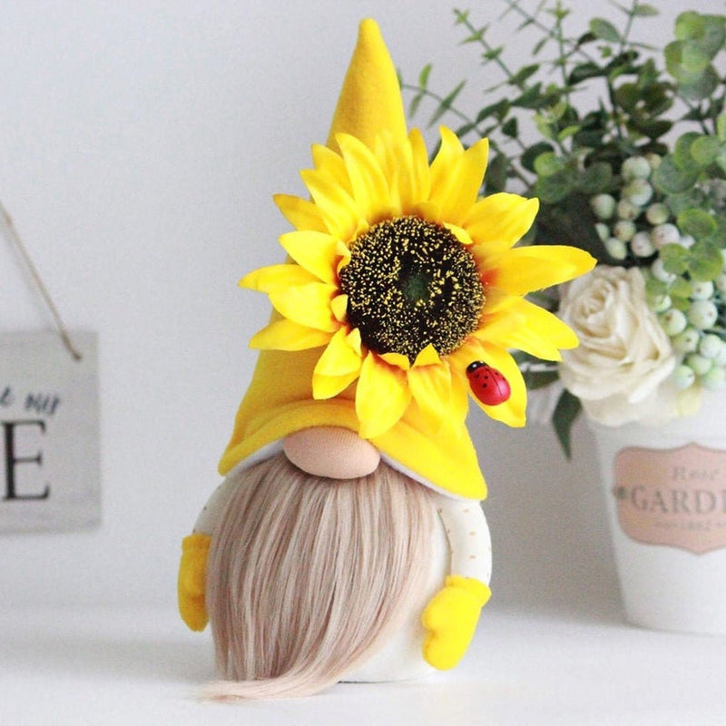 Gnome Bumble bee gnome Summer decor - ReesENT