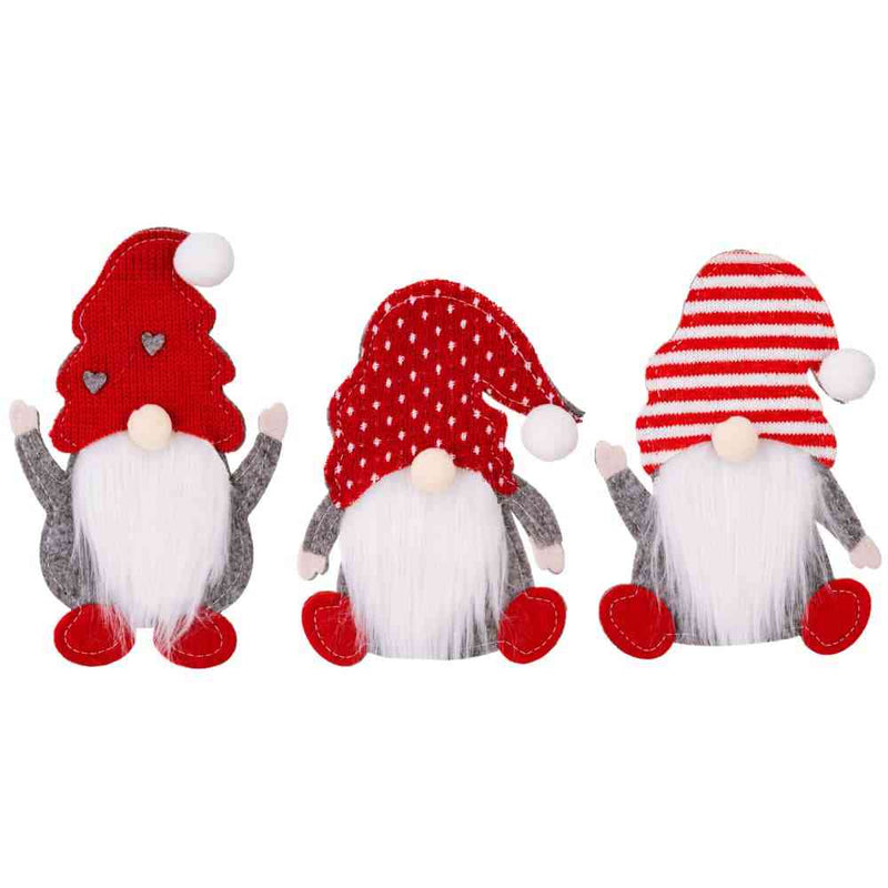 3-Piece Faceless Gnome Cutlery Holders - ReesENT