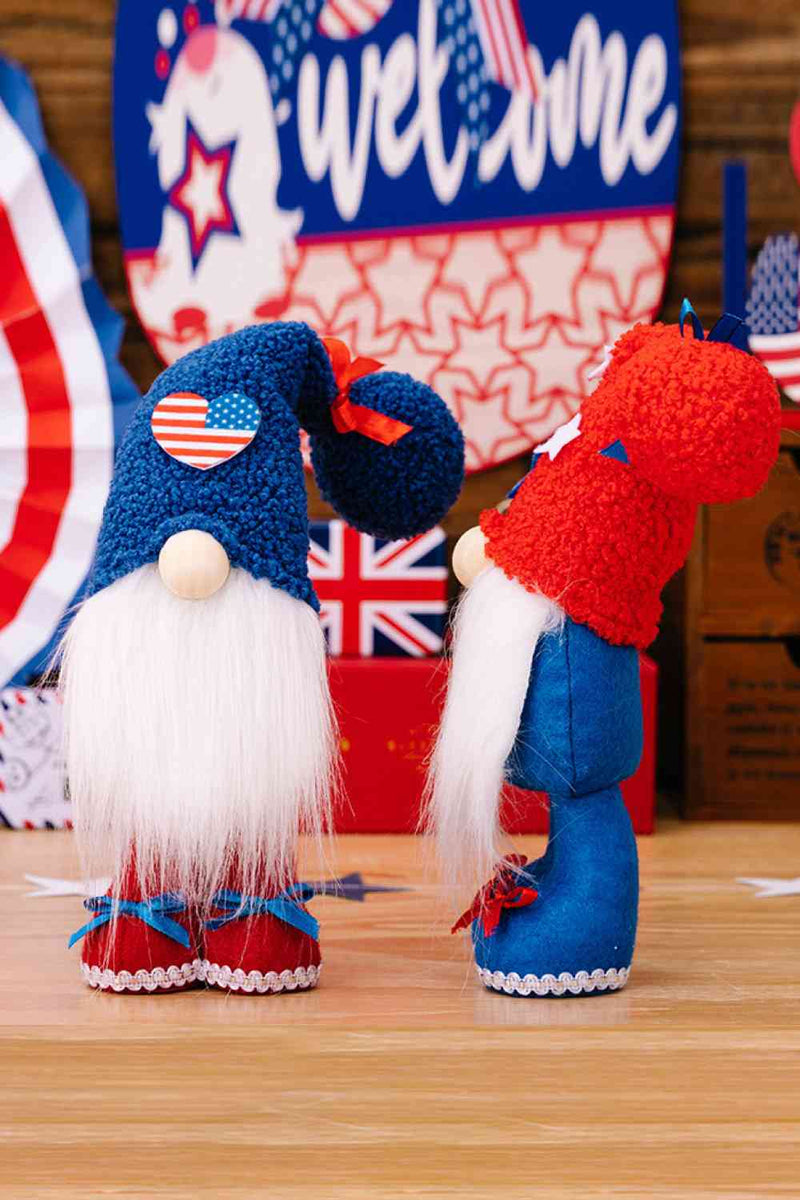 2-Piece Independence Day Knit Beard Gnomes - ReesENT