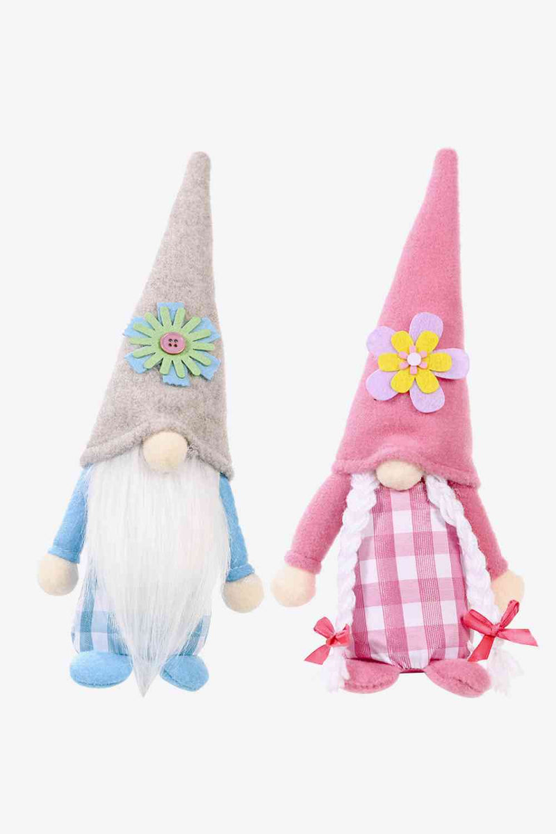 2-Pack Mother's Day Pointed Hat Faceless Gnomes - ReesEnt