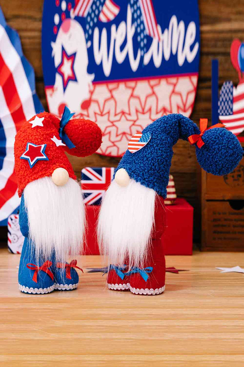 2-Piece Independence Day Knit Beard Gnomes - ReesENT