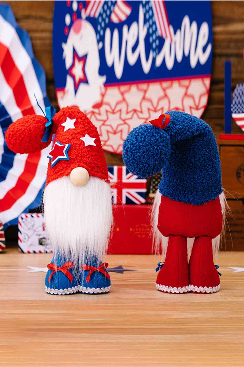 2-Piece Independence Day Knit Beard Gnomes - ReesENT