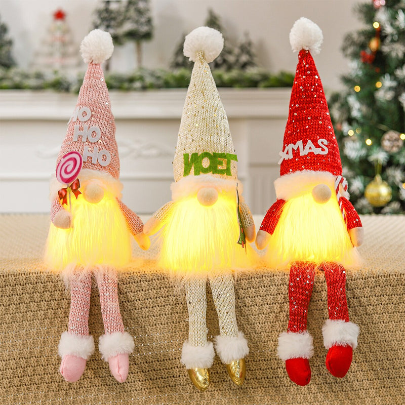 Gnomes Christmas Doll Gnome Merry Christmas Decorations For Home 2022 Cristmas Ornament Xmas Navidad Gifts New Year 2023 - ReesENT