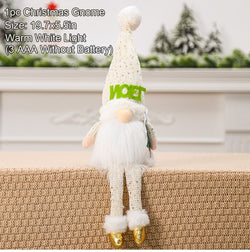 Gnomes Christmas Doll Gnome Merry Christmas Decorations For Home 2022 Cristmas Ornament Xmas Navidad Gifts New Year 2023 - ReesENT