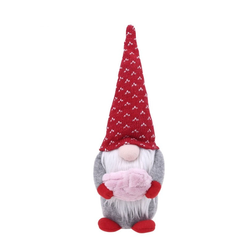 Gnome Halloween Rudolf Elf Dolls Christmas Swedish Gnomes Mother's Day Gnome Handmade Faceless Doll Plush Decor Xmas Kids Gifts - ReesENT