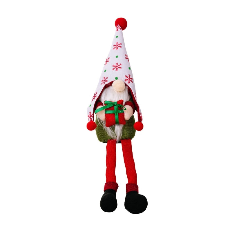 Gnome Halloween Rudolf Elf Dolls Christmas Swedish Gnomes Mother's Day Gnome Handmade Faceless Doll Plush Decor Xmas Kids Gifts - ReesENT