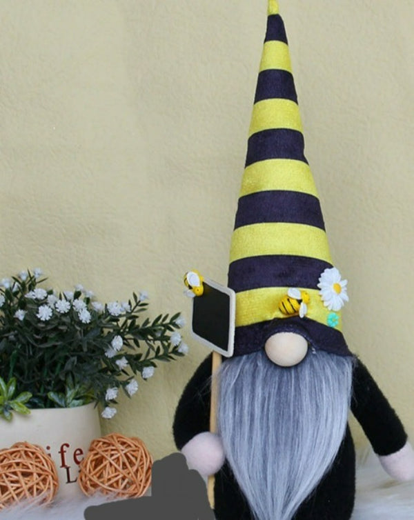 Gnome Bee Festival Faceless Doll Doll Cute Bee Gnome Ornaments Decoration Supplies - ReesENT