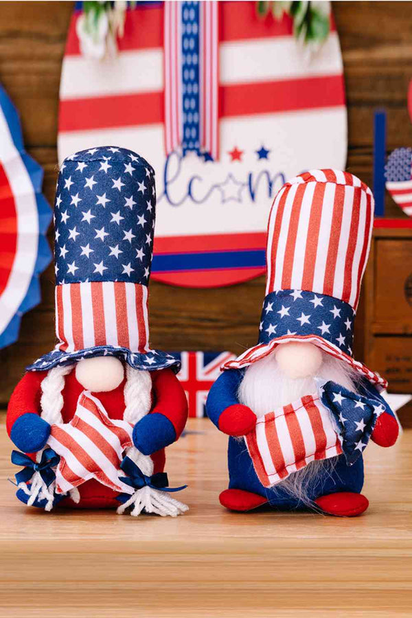 2-Piece Independence Day Decor Gnomes - ReesENT
